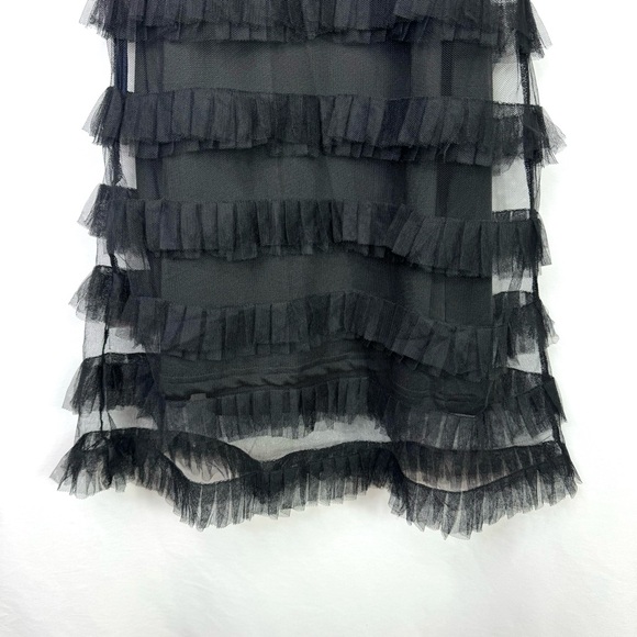NEW Never Fully Dressed Kate Sheer Ruffled Mini Dress - Picture 13 of 15